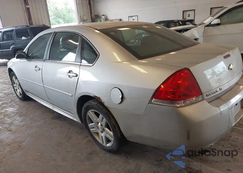 2012 Chevrolet Impala Lt из США, поврежденный, VIN 2G1WG5E3XC1251664